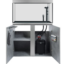 Aquarium mit Unterschrank, inklusive Aquariumfilter und Zubehör