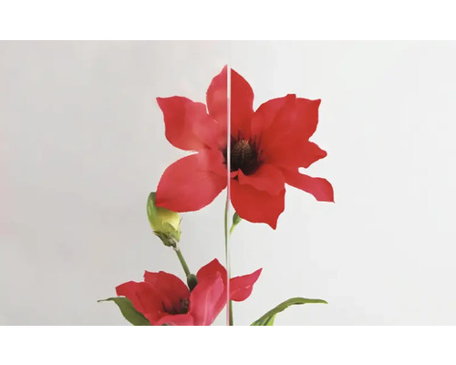 Dekorative Magnolienblüte aus Kunststoff