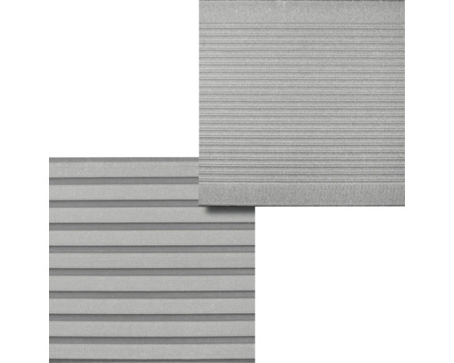 Terrassendiele mit geriffelter Oberfläche im Detail