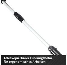Teleskopierbarer Führungsstiel für ergonomisches Arbeiten