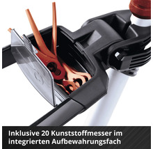 Integrierter Aufbewahrungsfach mit 20 Kunststoffmessern