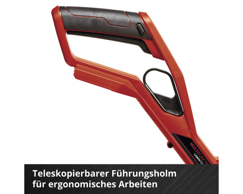 Teleskopierbarer Führungsholm für Rasentrimmer