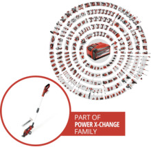 Einhell Power X-Change Produktfamilie mit Akku und Gartengerät