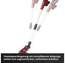 Teleskopverlängerung mit verstellbarem Neigungswinkel für ergonomisches, aufrechtes Arbeiten
