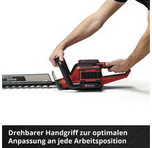 Einhell Akku-Heckenschere mit drehbarem Handgriff für optimale Anpassung