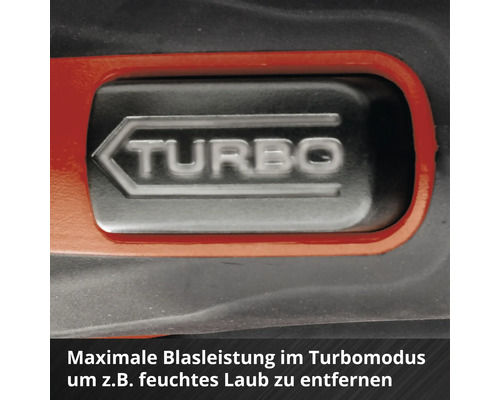 Turbomodus für maximale Blasleistung