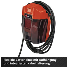 Einhell Batteriebox mit Kabelhalterung