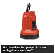 Tauchpumpe mit Einhell Logo