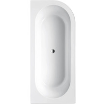 Freistehende Raumsparbadewanne Ottofond Messina Corner 703803 178x78x44 cm weiß-thumb-1