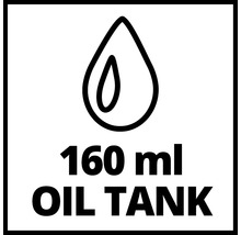Symbol für 160 Milliliter Öltank
