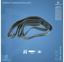 26 Zoll Fahrradschlauch mit Autoventil