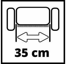 Schnittbreite 35 cm