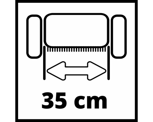Schnittbreite 35 cm