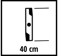 Symbol für 40 Zentimeter Schnittbreite