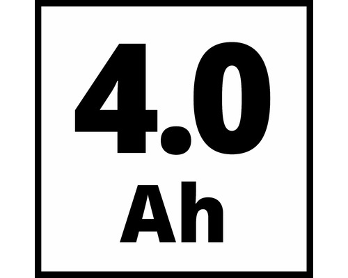 Symbol für 4.0 Amperestunden