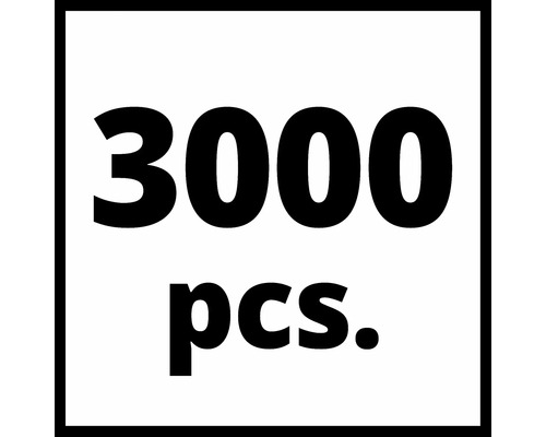 Symbol für 3000 Stück