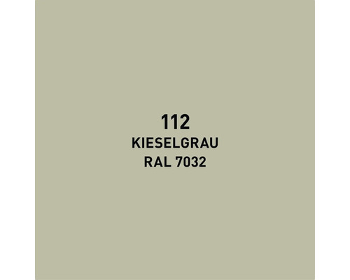 Farbmuster Kieselgrau, RAL 7032