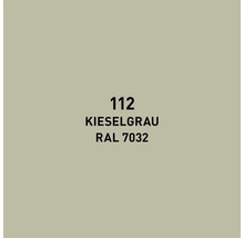 Farbmuster Kieselgrau, RAL 7032