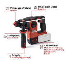 Akku-Bohrhammer Einhell Power X-Change Herocco, ohne Akku und Ladegerät-thumb-2 Akku-Bohrhammer Einhell Power X-Change Herocco, ohne Akku und Ladegerät-thumb-2