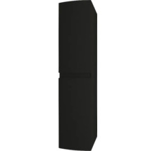 Hochschrank Baden Haus Vague 30x130x39 cm schwarz matt