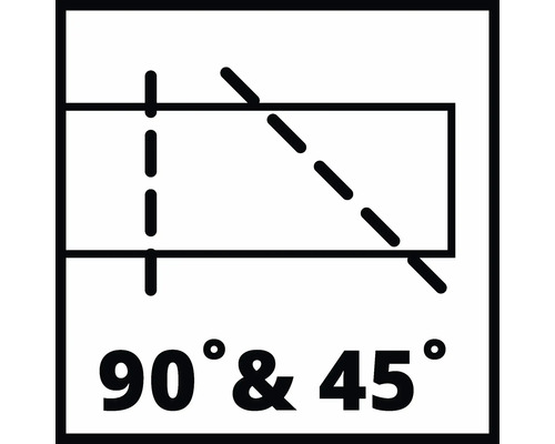Geeignet für 90 Grad und 45 Grad Winkel