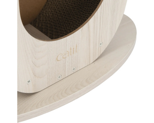 Catit Logo auf einem Kratzbaum für Katzen