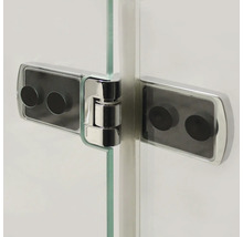 Eckeinstieg mit Drehtür Breuer Avanta 1000x1000x2000 mm Echtglas satiniert chrom-thumb-3 Eckeinstieg mit Drehtür Breuer Avanta 1000x1000x2000 mm Echtglas satiniert chrom-thumb-3