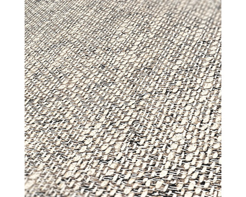 Nahaufnahme eines gewebten Textils mit neutralem Muster