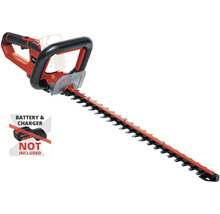 Akkubetriebene Heckenschere, Akku und Ladegerät nicht im Lieferumfang enthalten