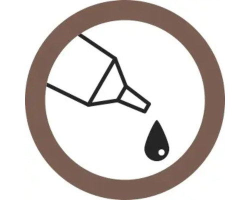 Symbol für tropffreie Anwendung