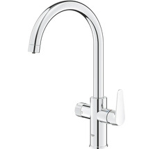 Küchenarmatur mit Filterfunktion Grohe Startcueve 30601000 chrom Einzelarmatur ohne Filter
