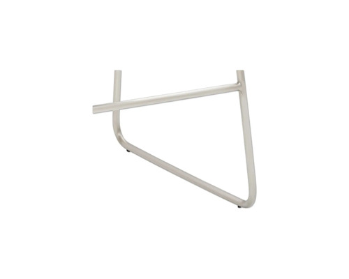 Detailansicht des Metallgestells eines Möbels