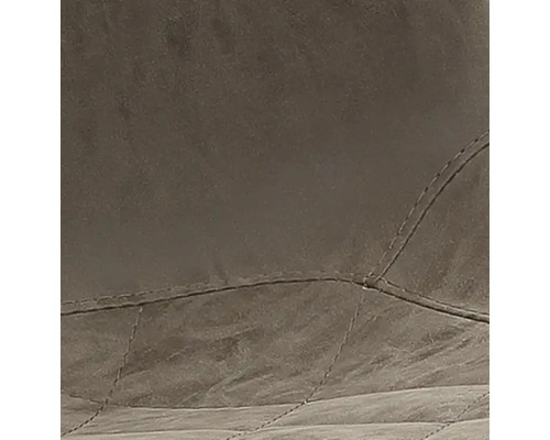 Nahaufnahme eines gesteppten Polsterbezugs mit Ziernähten