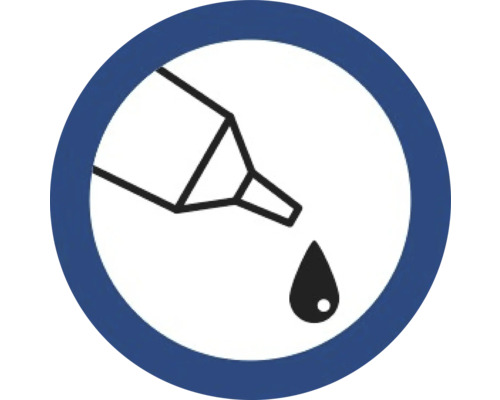 Symbol für dosierbare Flüssigkeiten