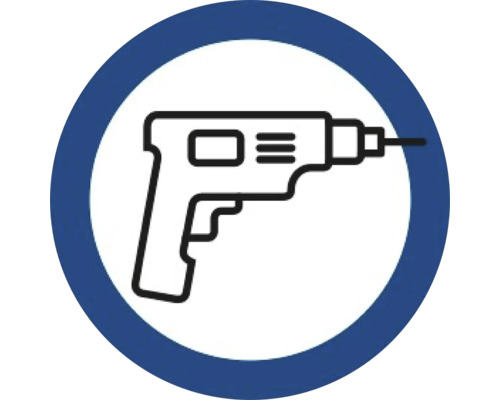 Symbol Bohrmaschine