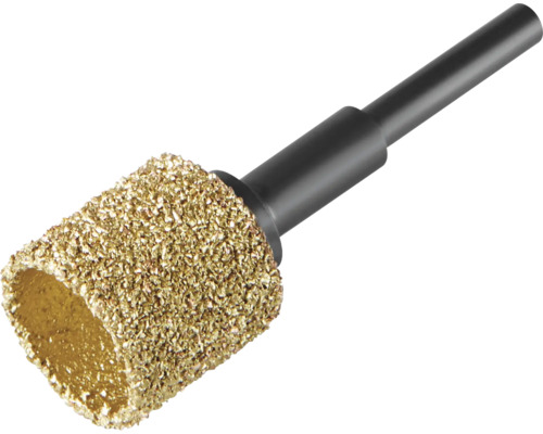 Diamantbestückter Schleifkörper mit Schaft