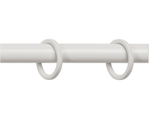 Gardinenstange mit Gardinenringen