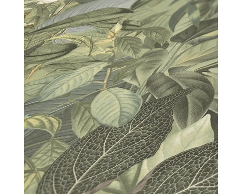 Nahaufnahme von Blättern mit Pflanzenmuster