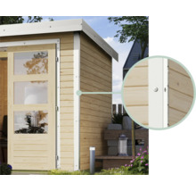 Gartenhaus Karibu Metalwood Blech weiß 209 x 213 cm terragrau-thumb-5 Gartenhaus Karibu Metalwood Blech weiß 209 x 213 cm terragrau-thumb-5
