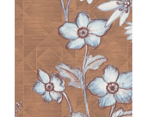 Blumentapete mit Blütenmuster