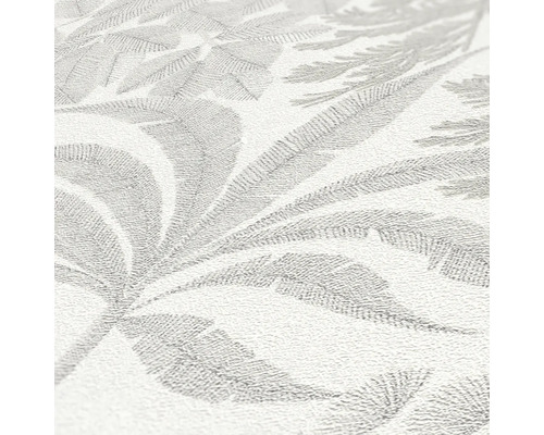 Nahaufnahme einer Tapete mit Pflanzenmuster