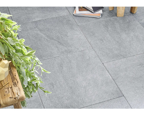 Beton Terrassenplatte iStone Giant basalt 50 x 50 x 4 cm