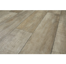 Verlegter Laminatboden in Holzoptik
