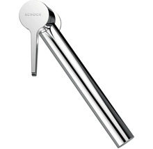 Schock Armatur in Chromoptik.