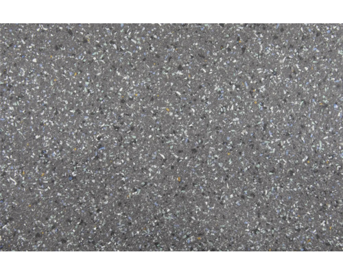 PVC-Boden Heavy Terrazzo-Optik 909M meliert dunkelgrau 400 cm breit (Meterware) Graue Arbeitsplatte mit Muster