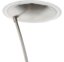LED Stehleuchte Penja nickel-matt 1521 lm 3000 K warmweiß H 1840 mm mit Leseleuchte-thumb-3