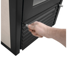 Wasserführender Kaminofen Bruno Marbella Stahl beige 12,3 kW mit Wärmefach-thumb-5 Wasserführender Kaminofen Bruno Marbella Stahl beige 12,3 kW mit Wärmefach-thumb-5