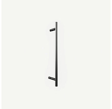 Drehtüre für Nische Schulte Alexa Style 2.0 900x1920 mm Echtglas Klar hell schwarz