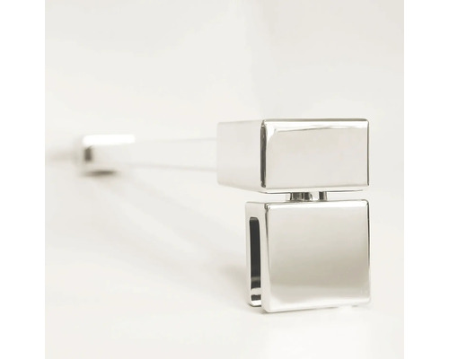 Quadratischer Toilettenpapierhalter aus Metall