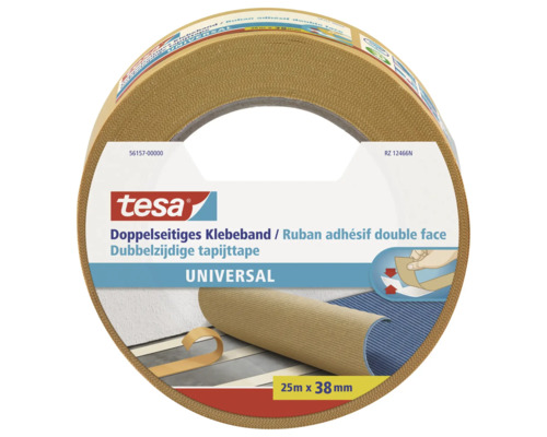 Tesa doppelseitiges Klebeband Universal, 25 m x 38 mm